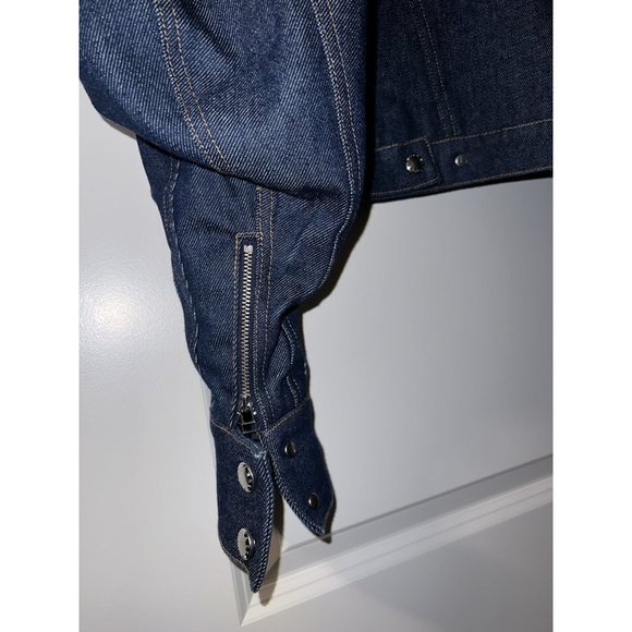 Eckhaus Latta Puff Sleeve Denim Jacket - Picture 11 of 13